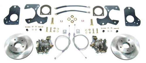 Rear Disc Brake Conversi on Kit w/Parking Brake