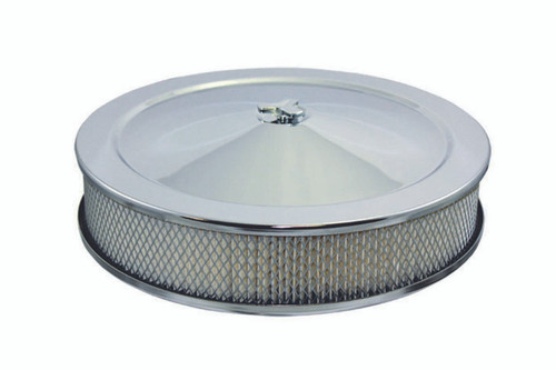 14x3 Air Cleaner Kit Recessed Base Steel