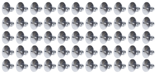 Large Head Dzus Buttons .500 Long 50 Pack