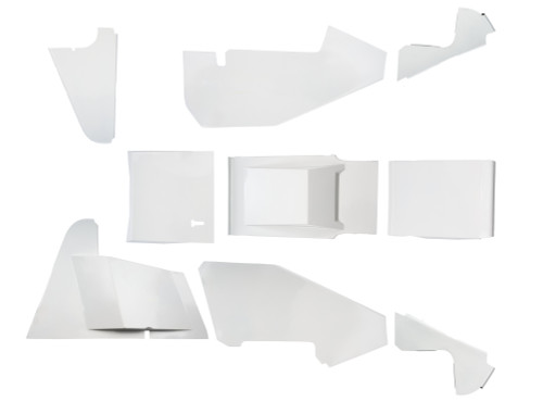 5-Series Sprint Car Body Complete White