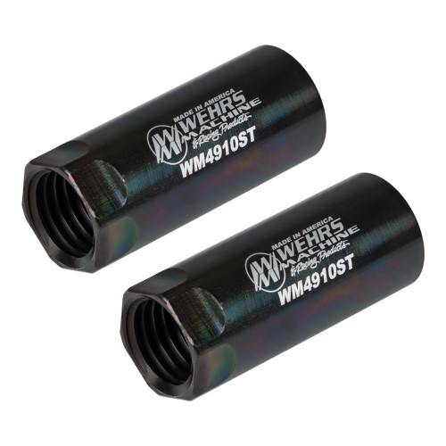 Jam Nut Tall 1in Coarse Jack Screw Steel (Pair)