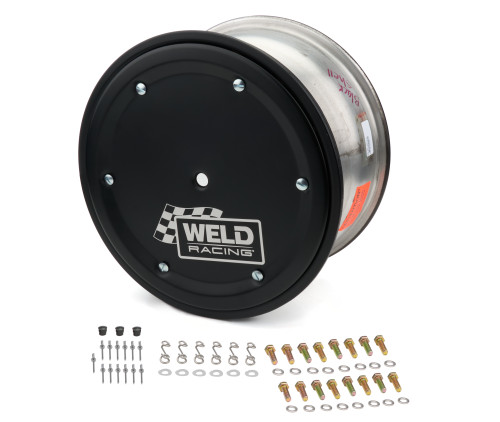 15x8 Wheel Direct Mount 4in BS Bead-Loc w/Cover