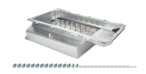 GM LS CT Oil Pan 8qt 4-in Deep Rear Sump