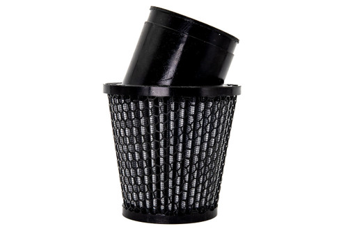 Filter Air Kart Asphalt 2.437in Inlet 4in Black