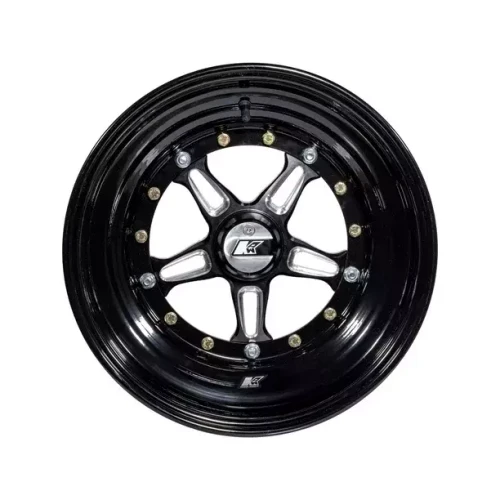 Wheel Direct Mnt 15 x 8 3in BS Black