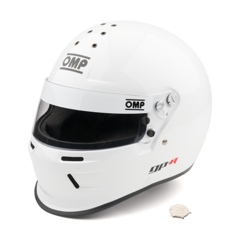 GP-R White X-Large 61 + FIA8859/SA2025 Helmet