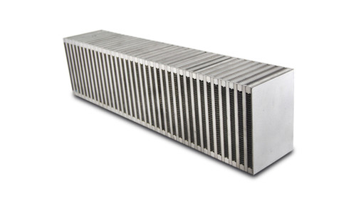 Vertical Flow Intercoole Core 24in W x 6in H