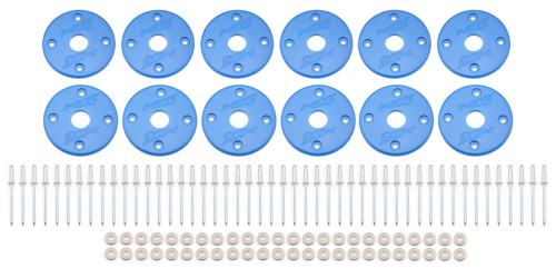 Scuff Plate Plastic Blue 12-Pack MD3