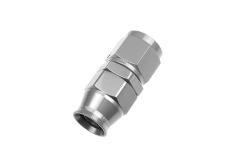 10AN Straight PTFE Reusable Hose End Clear