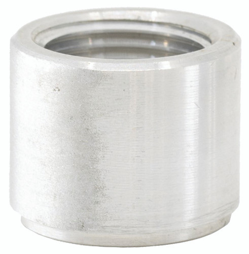 3/8in Female NPT Weld-on Bung Clear