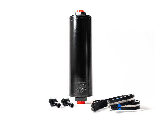 Basic Install Package 8in Black w/Dell Clamps
