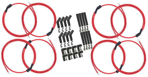 Ultra 40 Plug Wire Set - Red LS