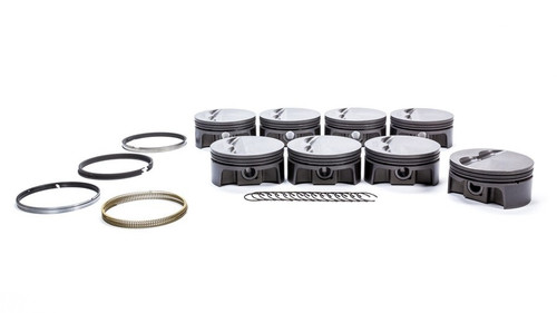 SBC FT PowerPak Piston Set 4.060 Bore -3.0cc