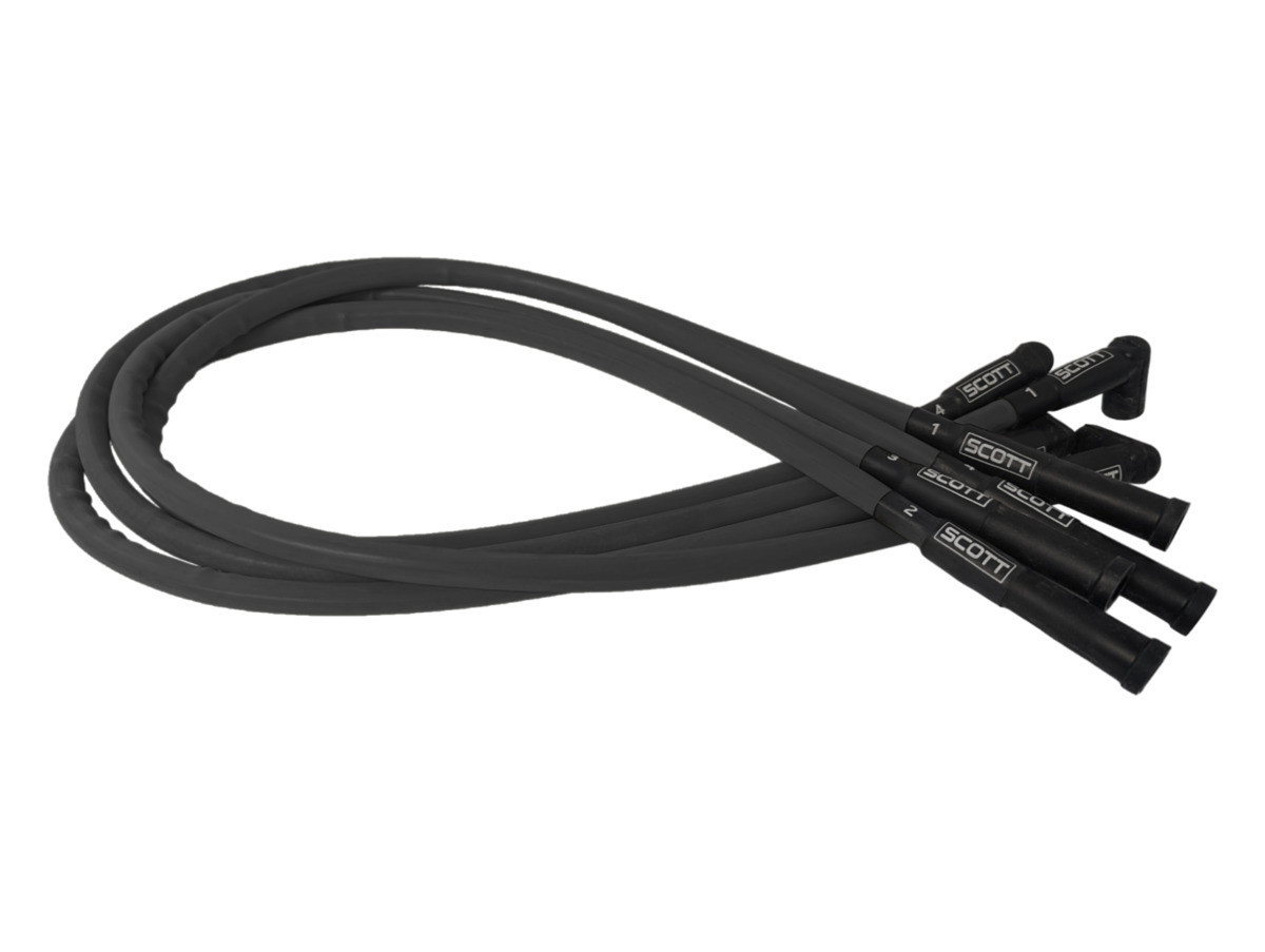 Ford 2.3L Str Plug Wires 90Deg Cap-Coil Boot
