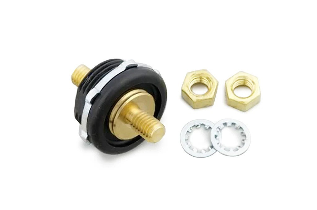 Thru Panel Battery Terminal Black