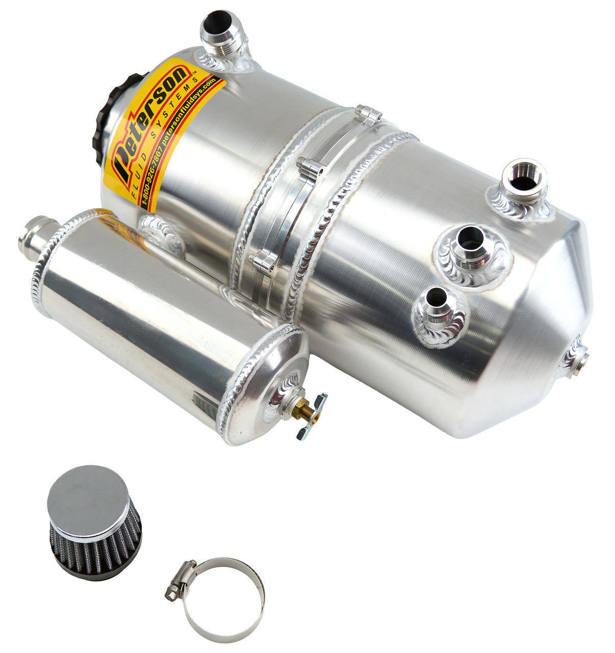 1.5 Gal 2 Piece Drag Tank w/Catch Can