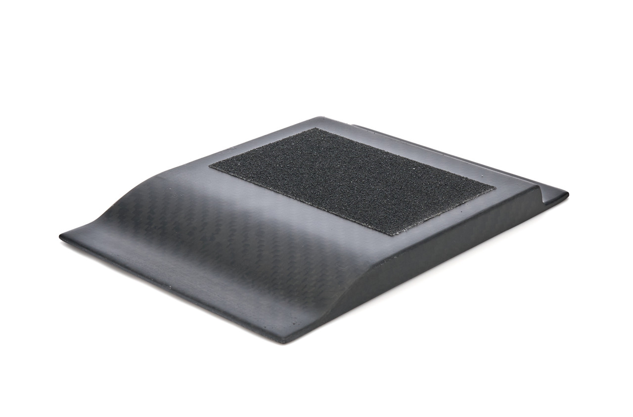 Heel Riser 1/2in Tall 4.25in Wide Carbon Fiber