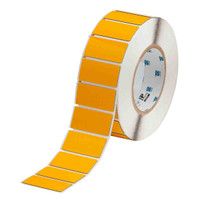 Brady 3inch Core Raised Panel Polyester Rectangular Labels - THTEP-173-593-.5YL
