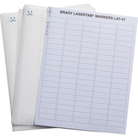 Brady LaserTab Polyester Labels - LAT-14-747-1.5