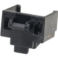 Panduit Jack Module Blockout Device - Jack module blockout - black (pack of 10) - PSL-DCJB-BL