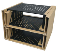 Middle Atlantic 4SP VENTED SHELF, 4PK - U4V-4