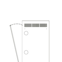 Middle Atlantic 37SP REAR ACCESS PNL, WR - WR-RAP-37