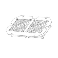 Middle Atlantic C3 CREDENZA FAN KIT - C3-FANKIT