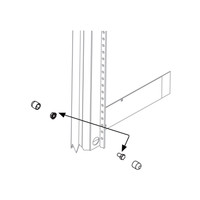 Middle Atlantic Ganging Kit, Threaded, for 10 Racks - GANG-10T