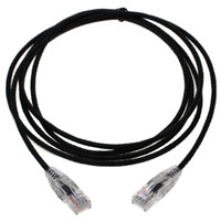 Micropac 1Ft Cat6 UTP Slim Ethernet Nw Bootd Cbl - C6S-1-WHTB