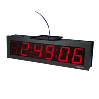Valcom IP PoE 6 Digit, 4 Inch Digital Clock - Vip-D640A