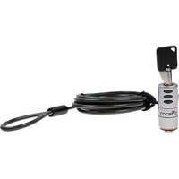 Rocstor Rocbolt Portable Security Cable With Key Lock and (2) Keys - Y10C133-B1