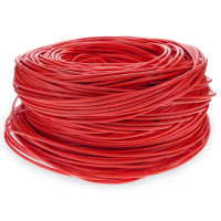 AddOn 1000ft Non-Terminated Red Cat6 STP PVC Plenum Rated Copper Patch Cable - ADD-CAT6BULK1KSP-RD