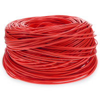 AddOn 1000ft Non-Terminated Red Cat6 STP PVC Plenum Rated Copper Patch Cable - ADD-CAT6BULK1KSP-RD