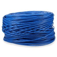 AddOn 1000ft Non-Terminated Blue Cat6 FTP Plenum-Rated Copper Patch Cable - ADD-CAT61KFP-BE