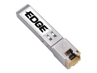 Edge SFP (mini-GBIC) Module - For Data Networking - 1 x RJ-45 1000Base-T LAN - Twisted Pair Gigabit Ethernet - 1000Base-T - GLC-T-EM