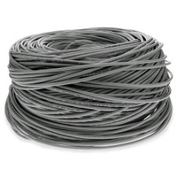 AddOn 1000ft Non-Terminated Straight Gray Cat6 UTP Copper PVC Patch Cable - ADD-CAT6USBULK1K-GY
