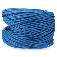AddOn 1000ft Non-Terminated Blue Cat5E Straight UTP PVC Copper Patch Cable - ADD-CAT5EBULK1K-BE