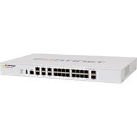 Fortinet FortiGate 100E Network Security/Firewall Appliance - 18 Port - 1000Base-X, 1000Base-T - Gigabit Ethernet - AES (256-bit), SHA-1 - 18 x RJ-45 - 2 Total Expansion Slots - 1U - Rack-mountable Fort - FG-100E-BDL-USG-950-36