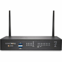 Sonicwall Tz270W Network Security/Firewall Appliance - 8 Port - 10/100/1000Base-T - Gigabit Ethernet - Wireless LAN Ieee 802.11Ac - Des, 3Des, Md5, Sha-1, AES (128-Bit), AES (192-Bit), AES (256-Bit), Wpa, Wpa2, Wep, Tkip - 8 X RJ-45 - 02-SSC-7313