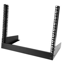 Startech 8U Desktop Rack - 2-Post Open Frame Rack - RK8OD