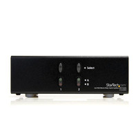 Startech 2X2 VGA Matrix Video Switch Splitter With Audio - ST222MXA