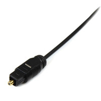 Startech 3 Ft Toslink Spdif Optical Digital Audio Cable - THINTOS3