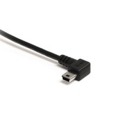 Startech 3 Ft Mini USB Cable - A To Left Angle Mini B - USB2HABM3LA