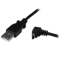 Startech 2M Mini USB Cable - A To Down Angle Mini B - USBAMB2MD