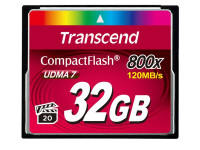 Transcend 32Gb Cf Card (800X, Type I ) - TS32GCF800