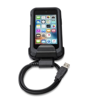 Heel cup charger for LP5 with rugged case