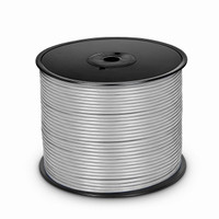 Enet CAT6 SOLID COPPER CABLE 1000FT GREY - C6-SOGY-1K-ENC