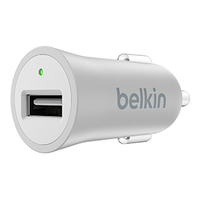 Belkin SINGLE MICRO CAR CHARGER,UNIVERSAL,5V,2.4A,GRAY - F8M730BTGRY