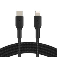 Belkin Braided C-A 1M, BLK - PMBK2002BT1M