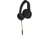 Maxell SOLID 2 Headphone with MIC - Black S2-HP BLK - 290103
